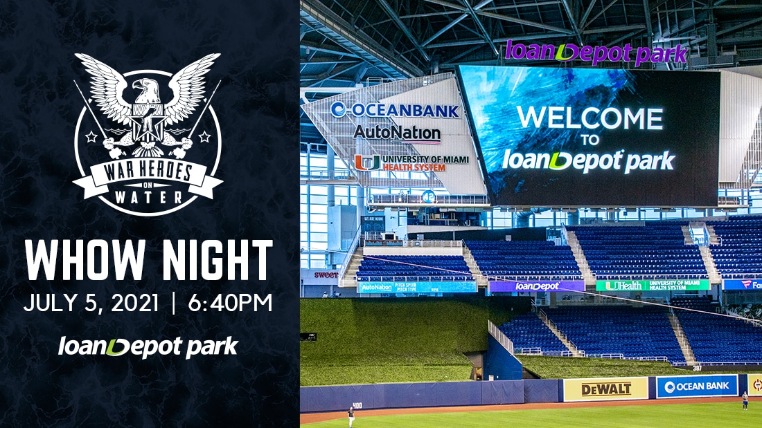 loanDepot Honors Veterans at Marlins vs. Dodgers Game - Freedom Alliance