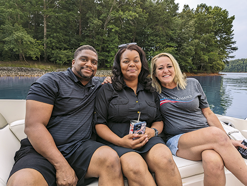 Veterans and their families enjoy a weekend retreat courtesy of David and Rita Scott